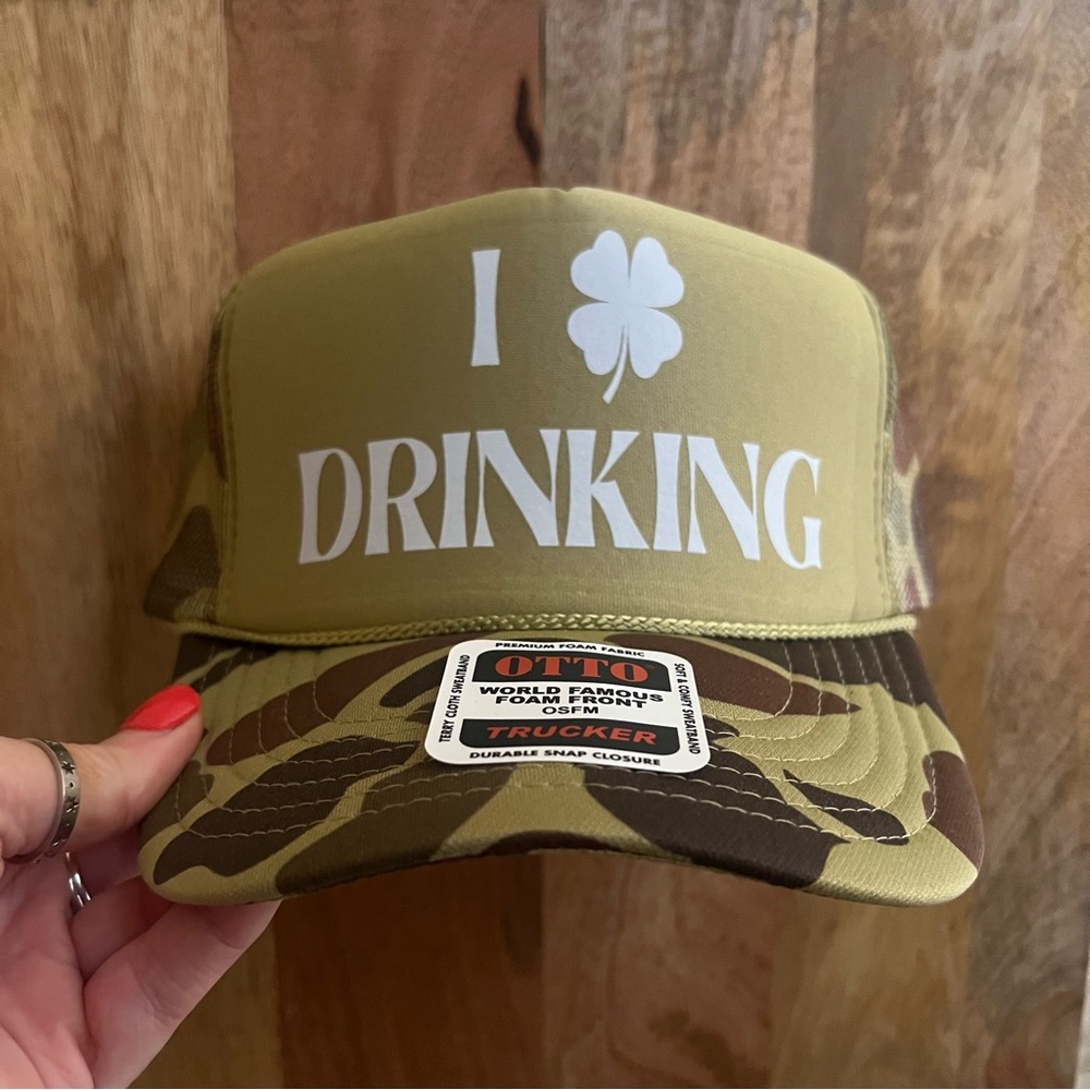 St. Patrick’s day Irish trucker hat